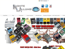 Tablet Screenshot of monteallums.com